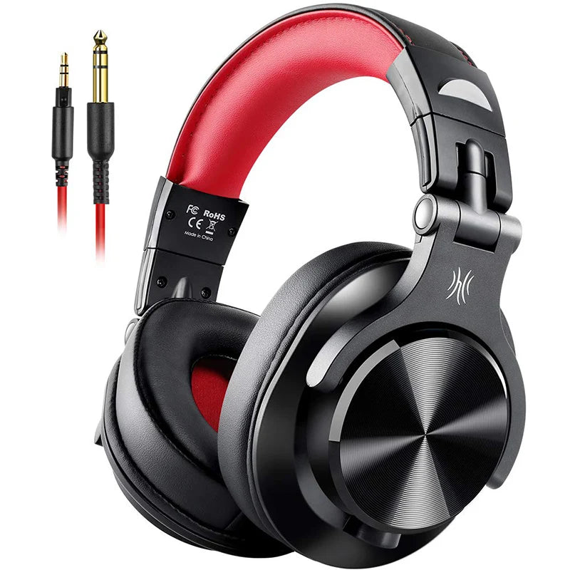 Oneodio A71 Gaming Headset Studio DJ Headphones Stereo Over Ear Wired Headphone Hi-Res With Microphone For PC PS4 Xbox One Gamer