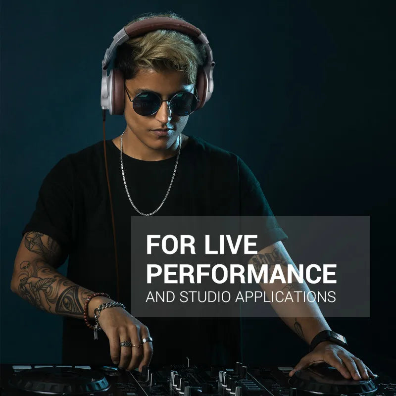 Oneodio A71 Gaming Headset Studio DJ Headphones Stereo Over Ear Wired Headphone Hi-Res With Microphone For PC PS4 Xbox One Gamer