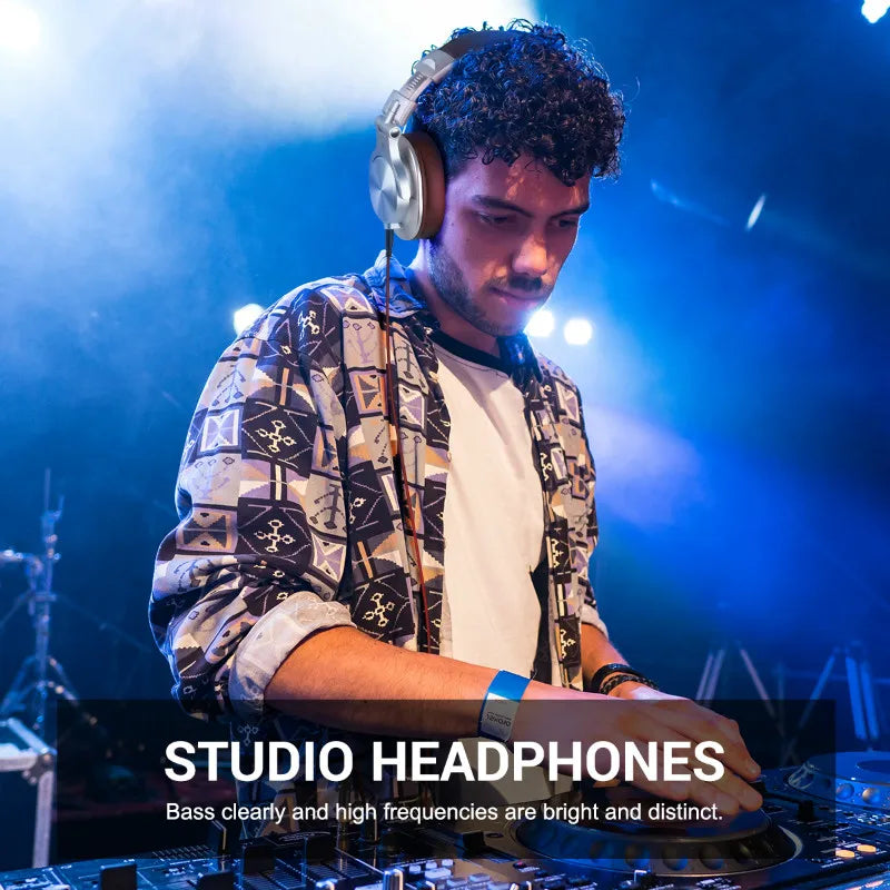 Oneodio A71 Gaming Headset Studio DJ Headphones Stereo Over Ear Wired Headphone Hi-Res With Microphone For PC PS4 Xbox One Gamer
