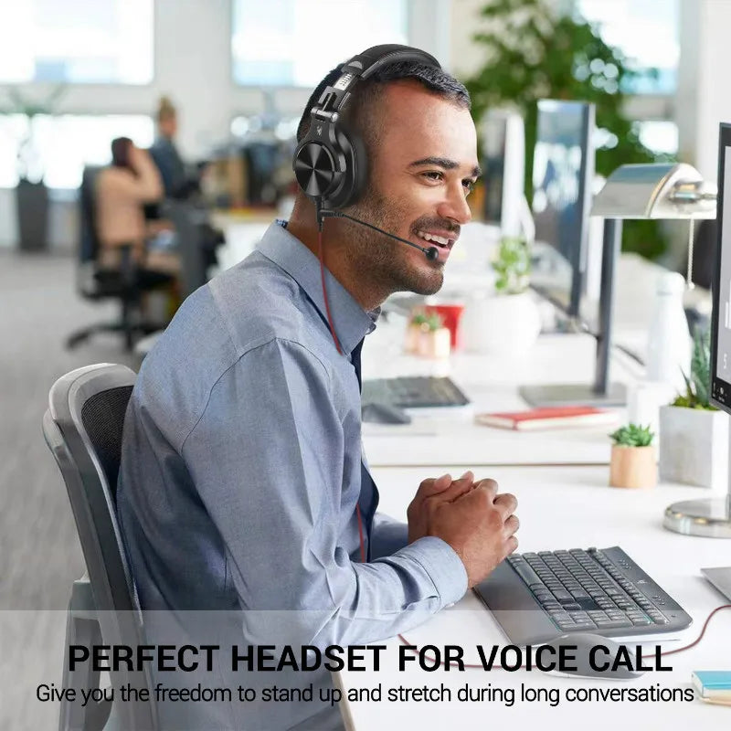 Oneodio A71 Gaming Headset Studio DJ Headphones Stereo Over Ear Wired Headphone Hi-Res With Microphone For PC PS4 Xbox One Gamer