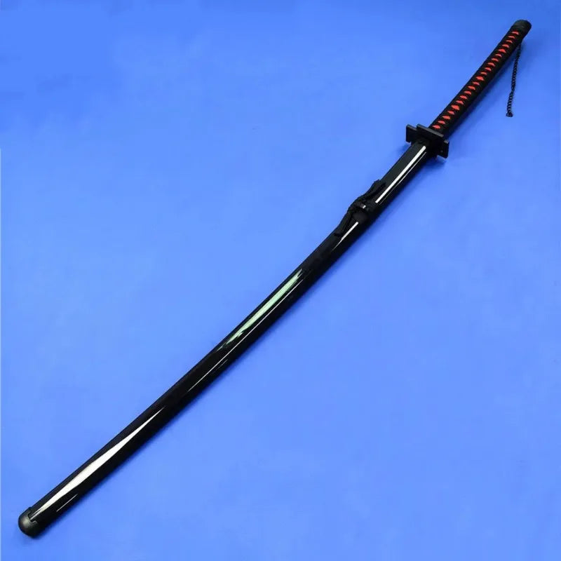 140cm Real Bleach Katana Anime Kurosaki Ichigo Cosplay Prop Large Ninja Knife Real Full Size Japanese Katana Samurai Sword Toy