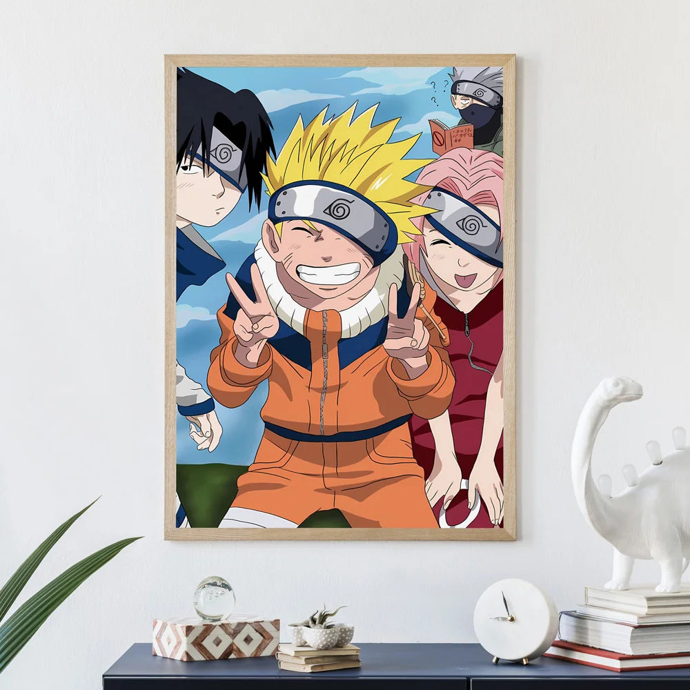 Japanese Anime Naruto Uchiha Itachi HD Poster Decorative Painting Canvas Painting Home Living Room Wall Decoration Holiday Gift