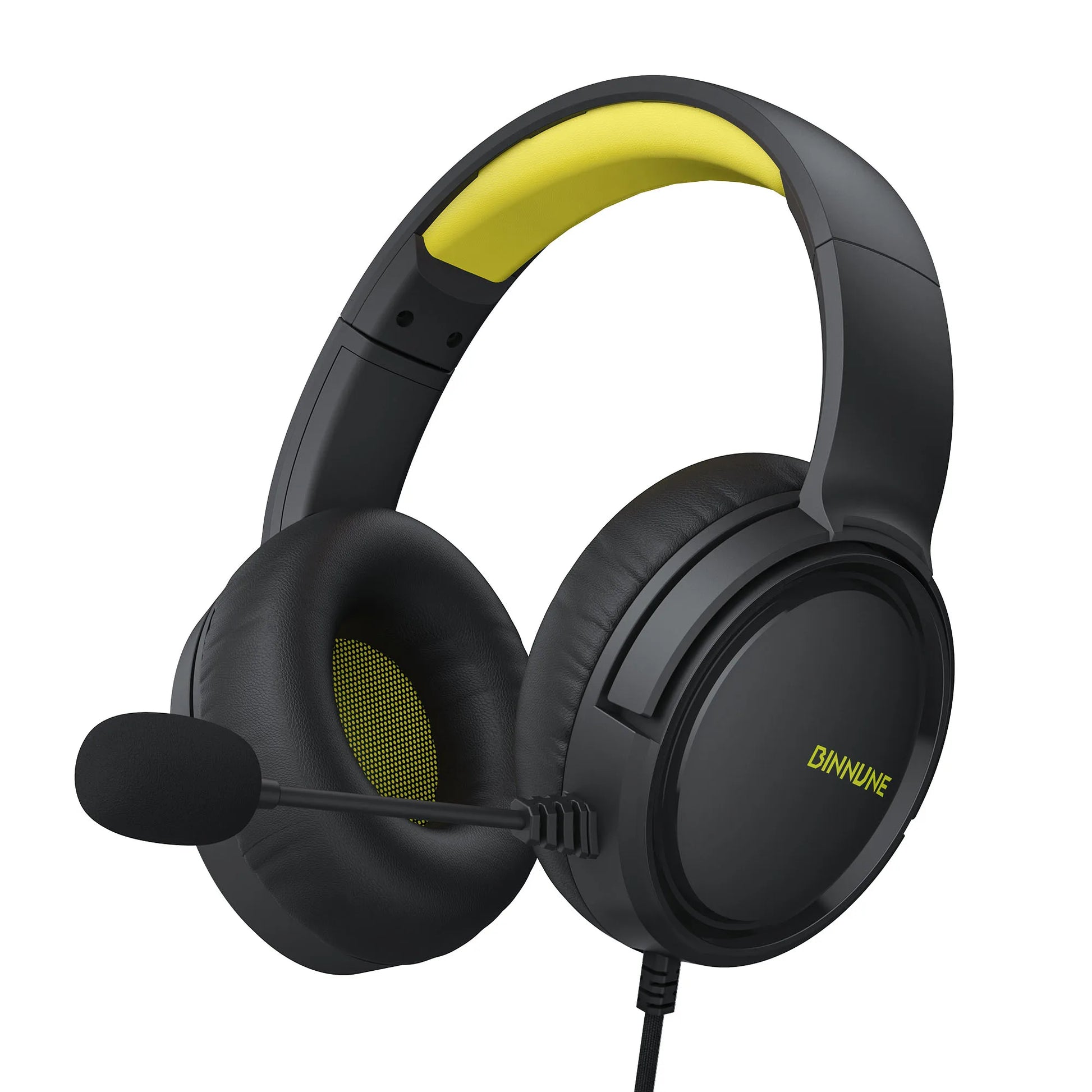 BINNUNE Gaming Headset with Mic for PS4 PS5 Xbox Series X|S Xbox One PC Switch Wired Gaming Headphones for Playstation 5 Xbox 1