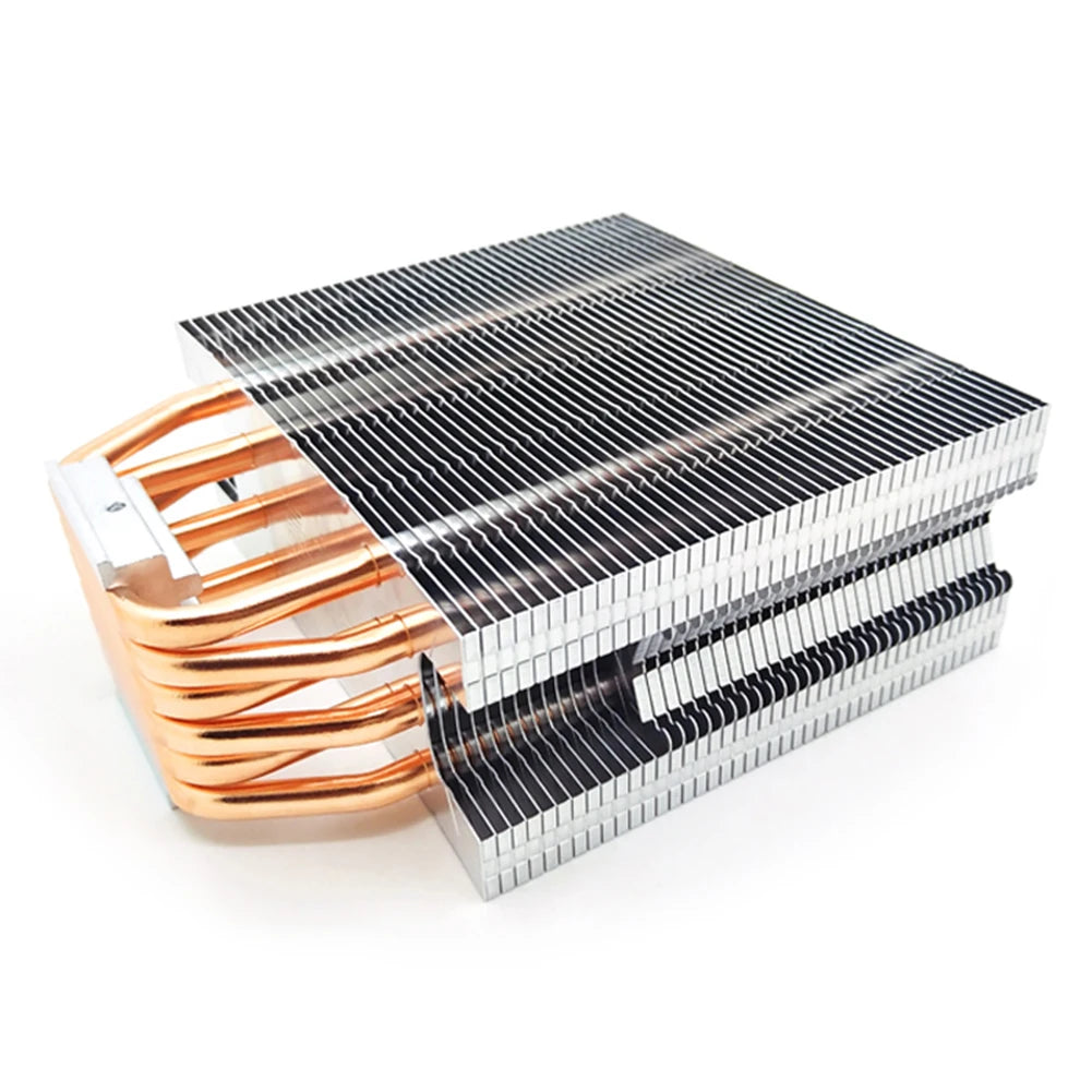 CPU Cooler 6 Heat Pipes 120mm 4 Pin PWM RGB  CPU Cooling Fan PC Quiet for Intel LGA 1200 1150 1151 1155 2011 AMD AM4 AM3