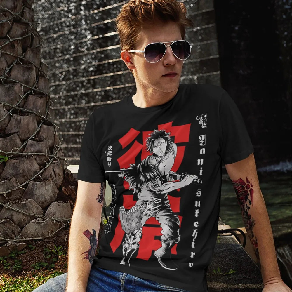 Black clover - Yami sukehiro Anime Manga Tshirt Anime Manga Black Shirt All Size