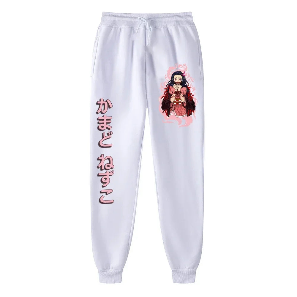2025 Japanese Anime Demon Slayer Women Pants Running Pants Joggers for Men Sweatpant Sport Jogging Fitness Gym Fleece Trousers