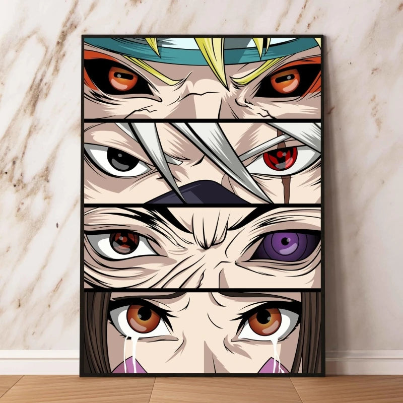 Japanese Anime Naruto Uchiha Itachi HD Poster Decorative Painting Canvas Painting Home Living Room Wall Decoration Holiday Gift