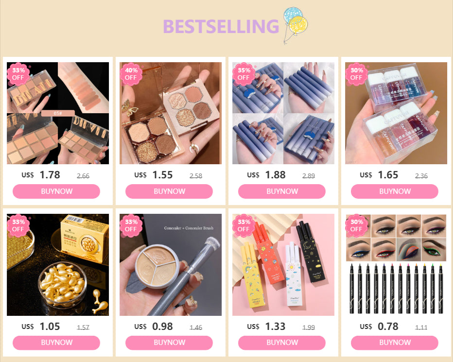 3-Color Concealer Palette Cream Texture Covers Acne Marks Dark Circles Multifunction Face Makeup Lasting Brighten Face Cosmetics