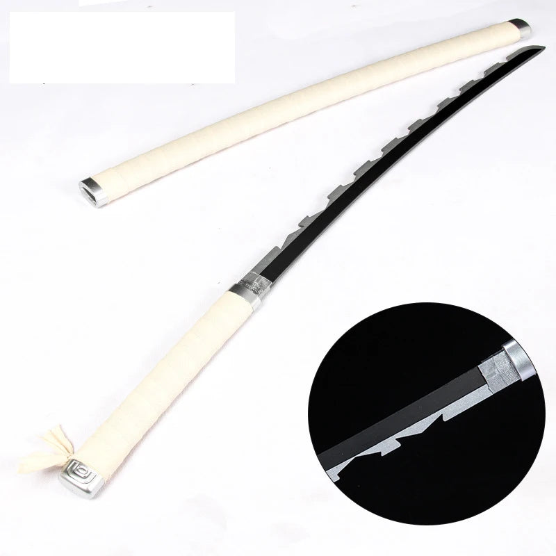 Demon Slayer Weapon Kamado Tanjirou Nichirin Blade 103cm Anime Peripheral Wood Sword Model Cosplay Weapon Katana Gifts Toys Boys