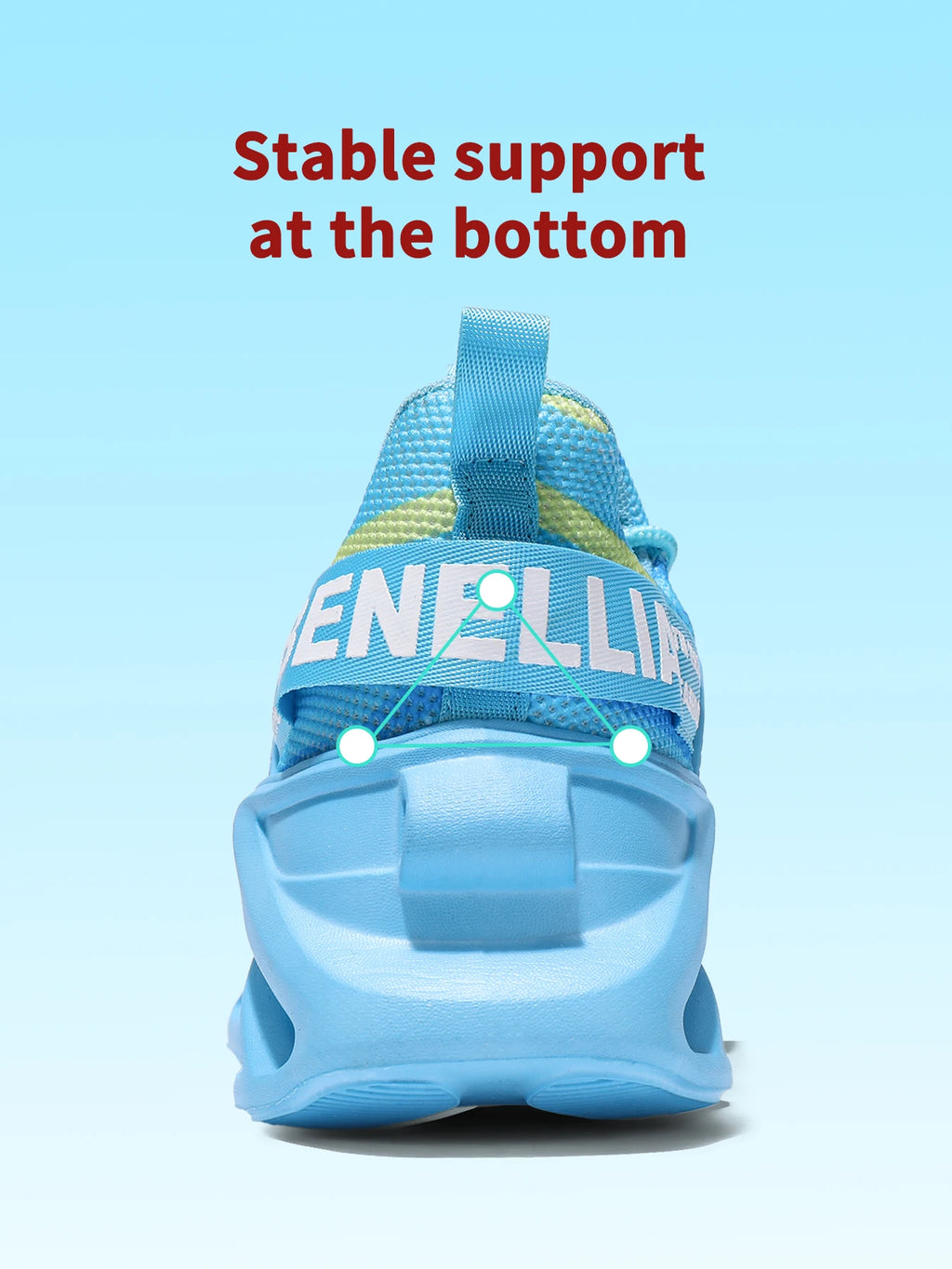 Blue anime-inspired running shoes for men and women with lace-up closure and stylish design.