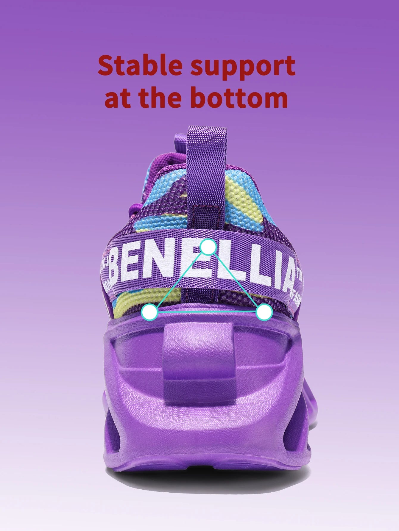 Blue anime-inspired running shoes for men and women with lace-up closure and stylish design.