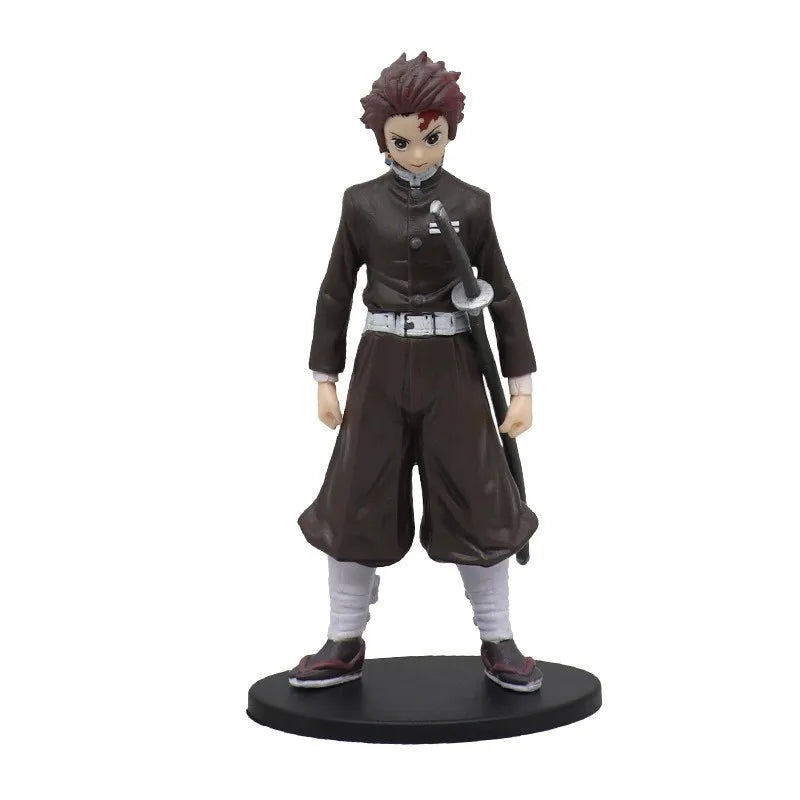 Demon Slayer doll Kamado Tanjirou Nezuko Action Figures Model Toys Zenitsu Figurine Inosuke Kimetsu No Yaiba Figura kids gift