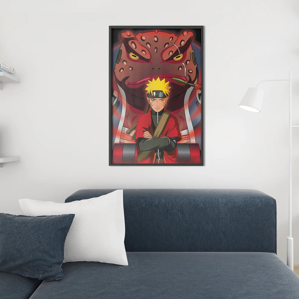Japanese Anime Naruto Uchiha Itachi HD Poster Decorative Painting Canvas Painting Home Living Room Wall Decoration Holiday Gift