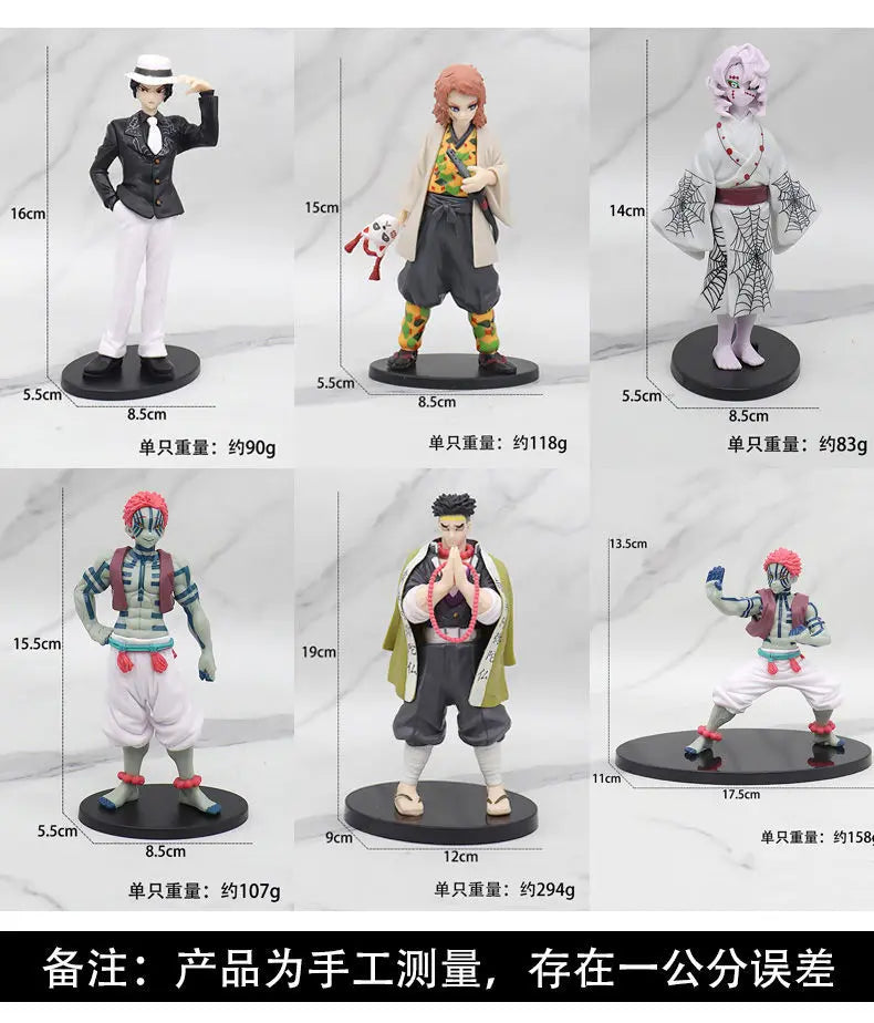 Demon Slayer doll Kamado Tanjirou Nezuko Action Figures Model Toys Zenitsu Figurine Inosuke Kimetsu No Yaiba Figura kids gift