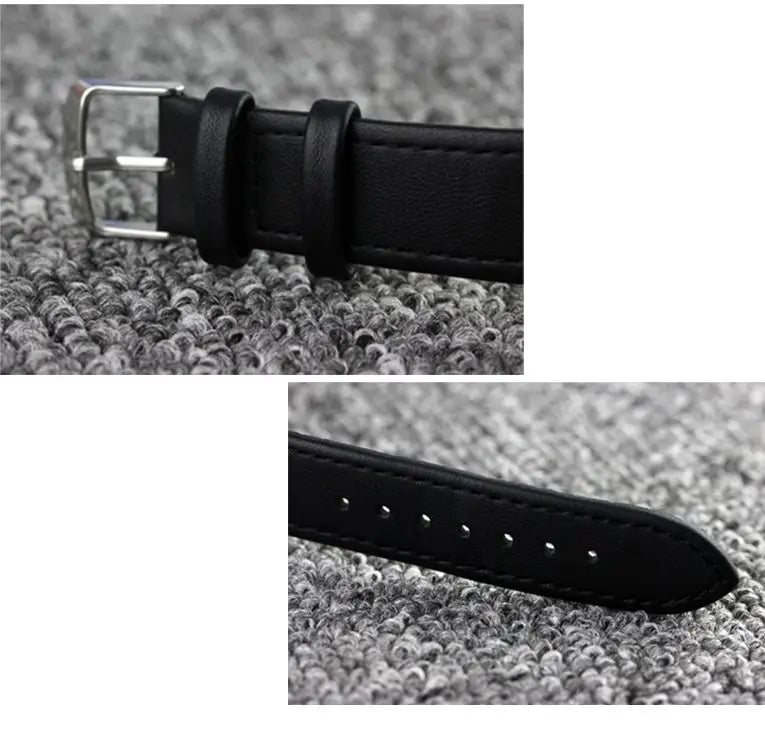 Naruto Watch Men's Electronic Watch Casual Leather Strap Waterproof Watch Animation Uzumaki Naruto Sharingan Holiday Gift Watch