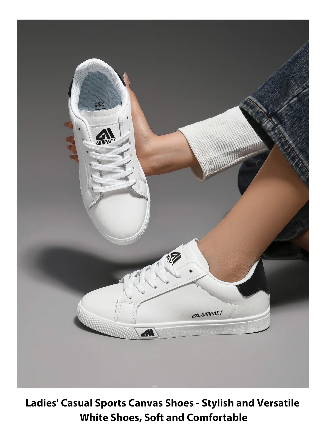 Women's High-Top Platform Sneakers w/Vulcanized Sole, White Casual Sport Shoes for A/W Seasons - Streetwear & Daily Use Fashion