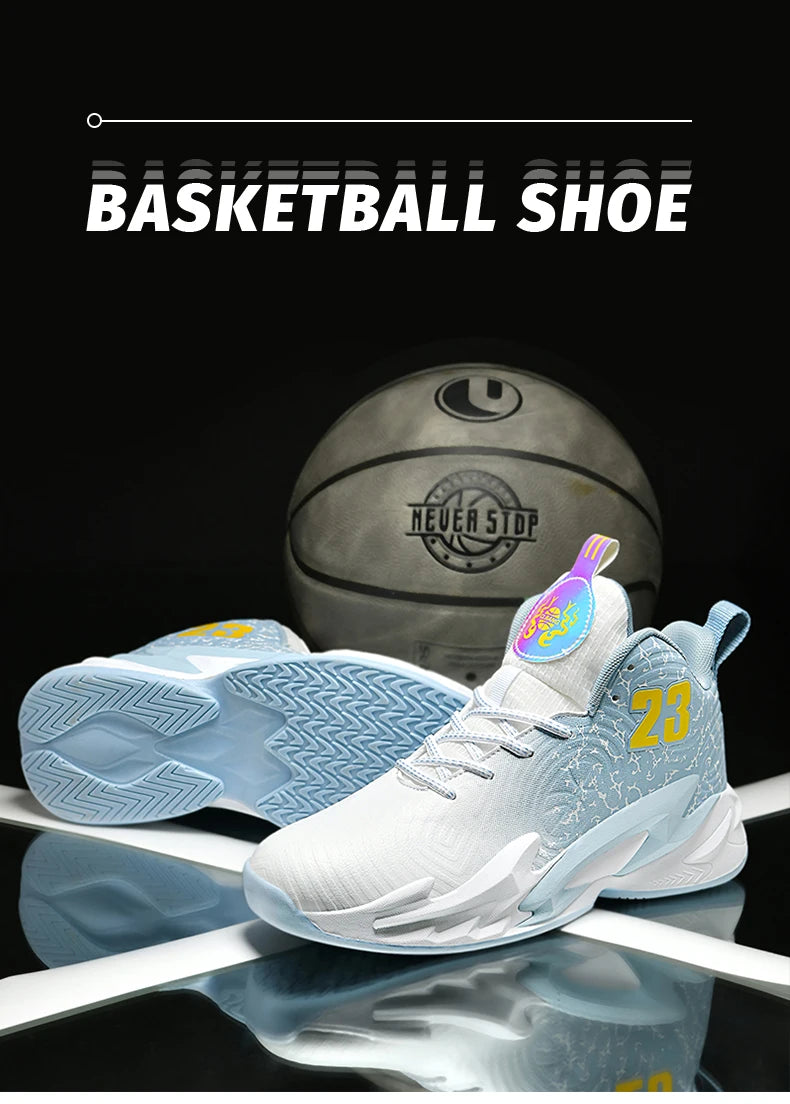 Men Basketball Shoes Breathable Men Non Slip Outdoor Fashion Unisex Sneakers