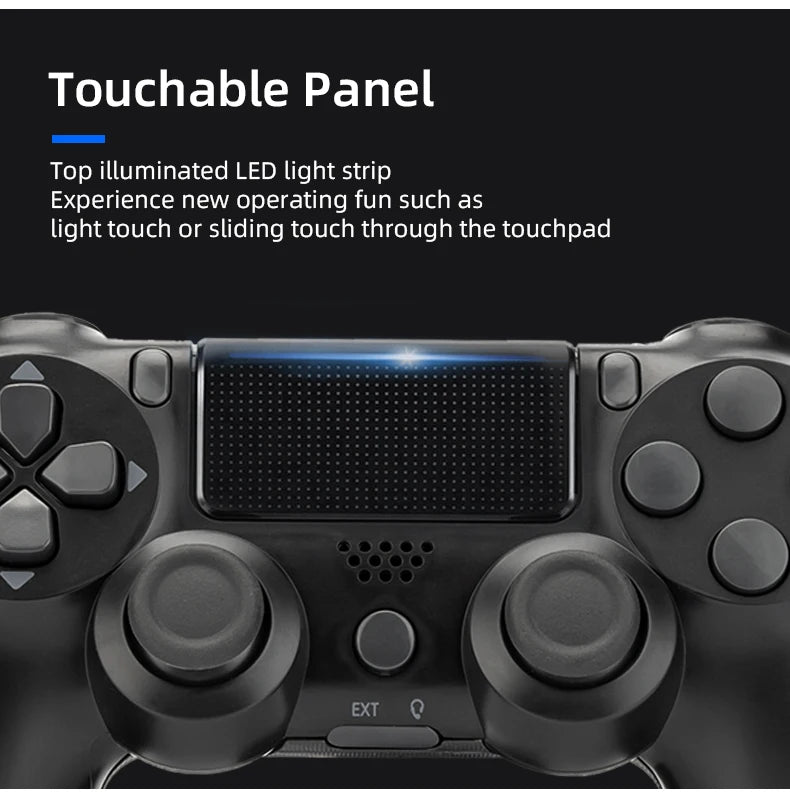 Game Controller for PS4/Slim/Pro Wireless Gamepad For PC Dual Vibration Joystick For IOS/Android