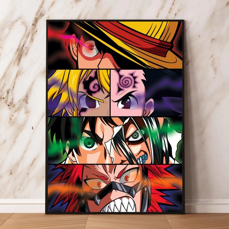 Japanese Anime Naruto Uchiha Itachi HD Poster Decorative Painting Canvas Painting Home Living Room Wall Decoration Holiday Gift