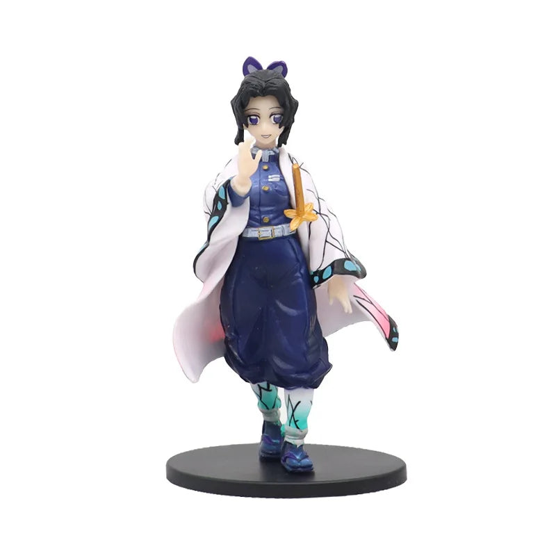 Demon Slayer doll Kamado Tanjirou Nezuko Action Figures Model Toys Zenitsu Figurine Inosuke Kimetsu No Yaiba Figura kids gift