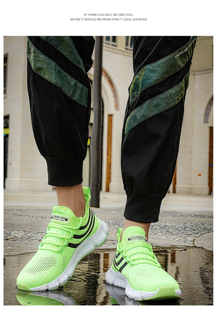 2024 Hot Sale Sport shoes Men Running shoes Outdoor Summer Sneakers Male Walking Shoes breathable men shoes plus large size