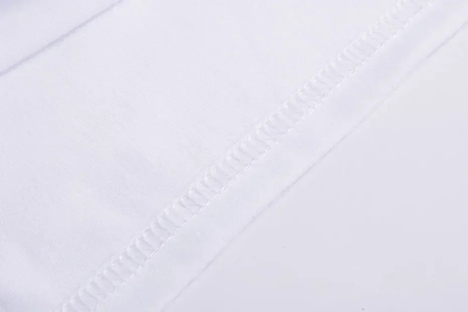 White graphic t-shirt featuring L from Death Note, with intricate designs on the back and a simple logo on the front.