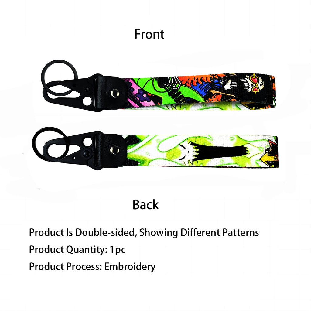 Anime Cool Figures Eagle Beak Keychain Short Lanyards Used in Phone Rope Badge Holder USB Pendant Portable Key Lanyard