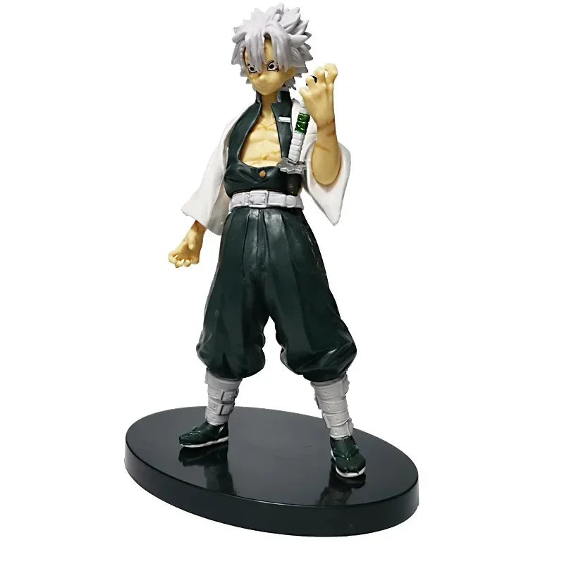 Anime Figure Demon Slayer Figures Kimetsu No Yaiba Doll Tanjiro Nezuko Zenitsu Figurine Inosuke Warrior Action Figure Model Toys