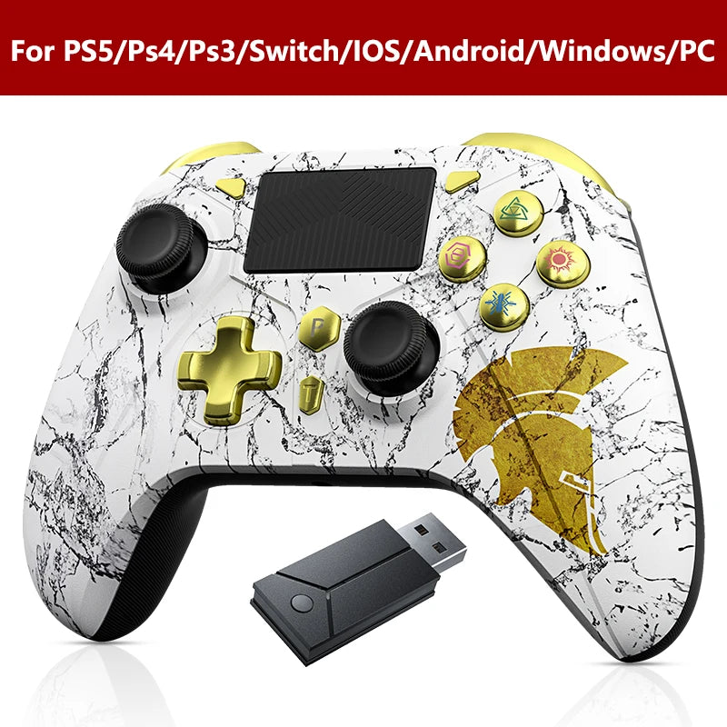 For PS5 Console Wireless Controller Supports BLACK MYTH WUKONG W/ Turbo Dual Vibration Gamepad For Steam/PC Game Remote Control