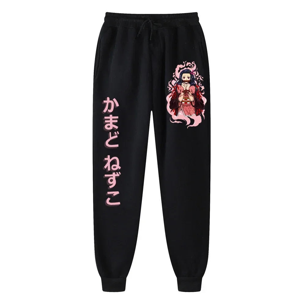 2025 Japanese Anime Demon Slayer Women Pants Running Pants Joggers for Men Sweatpant Sport Jogging Fitness Gym Fleece Trousers