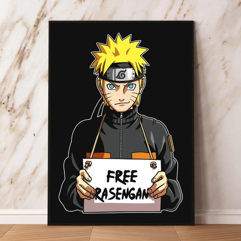 Japanese Anime Naruto Uchiha Itachi HD Poster Decorative Painting Canvas Painting Home Living Room Wall Decoration Holiday Gift