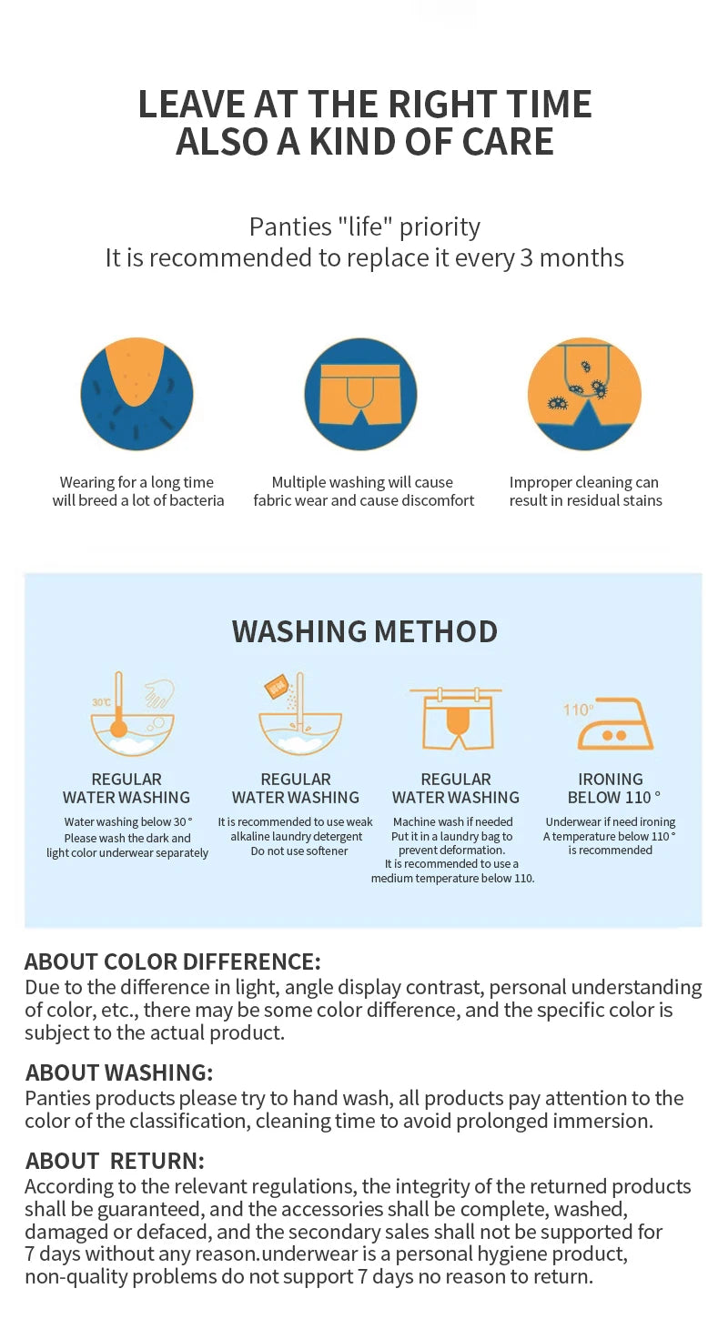 1/3PCS 100% Cotton Solid Striped Men's Boxer Sexy Breathable Mesh U Crotch Underwear High Elastic Widen Waistband Underpants