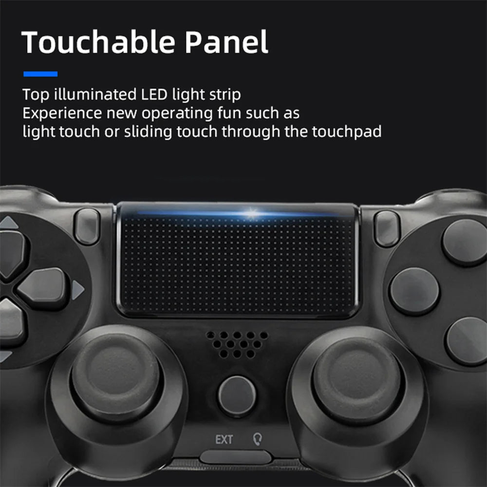 Game Controller for PS4/Slim/Pro Wireless Gamepad For PC Dual Vibration Joystick For IOS/Android