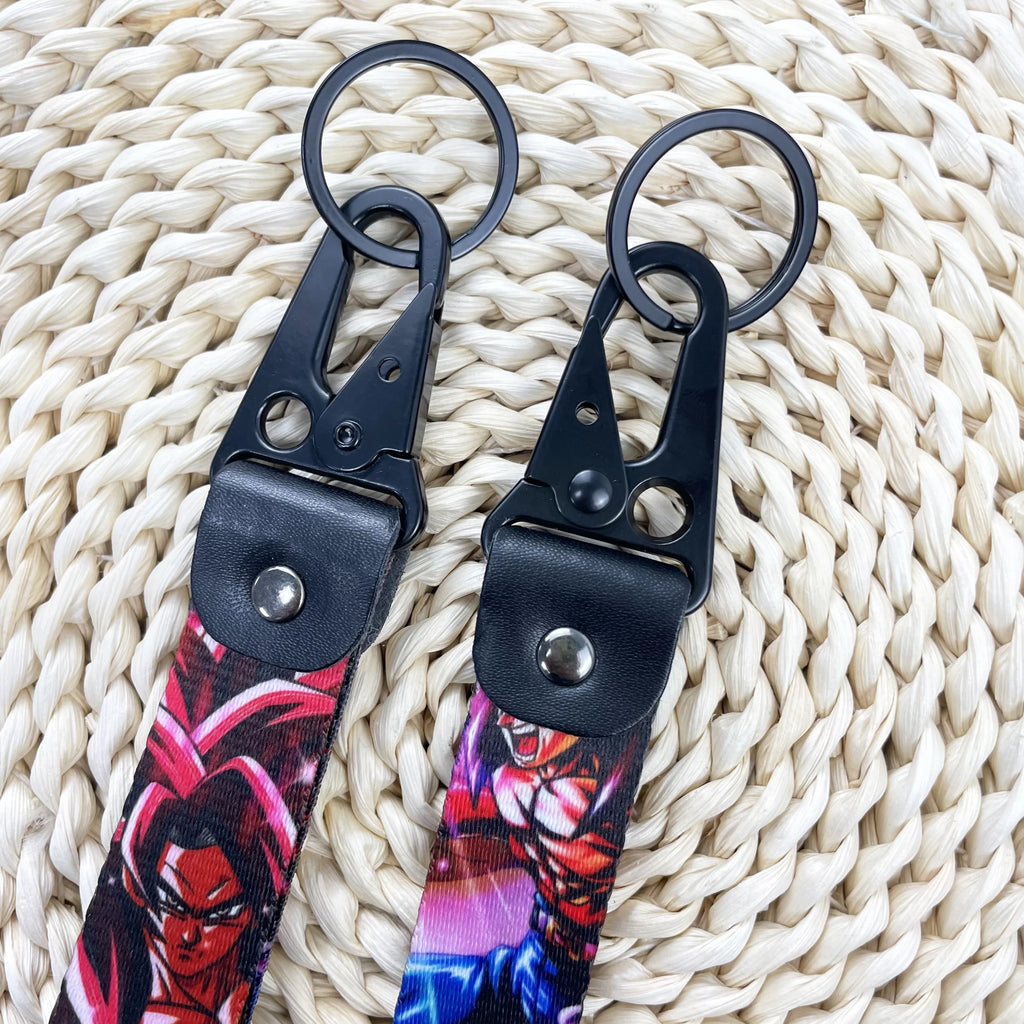 Anime Cool Figures Eagle Beak Keychain Short Lanyards Used in Phone Rope Badge Holder USB Pendant Portable Key Lanyard