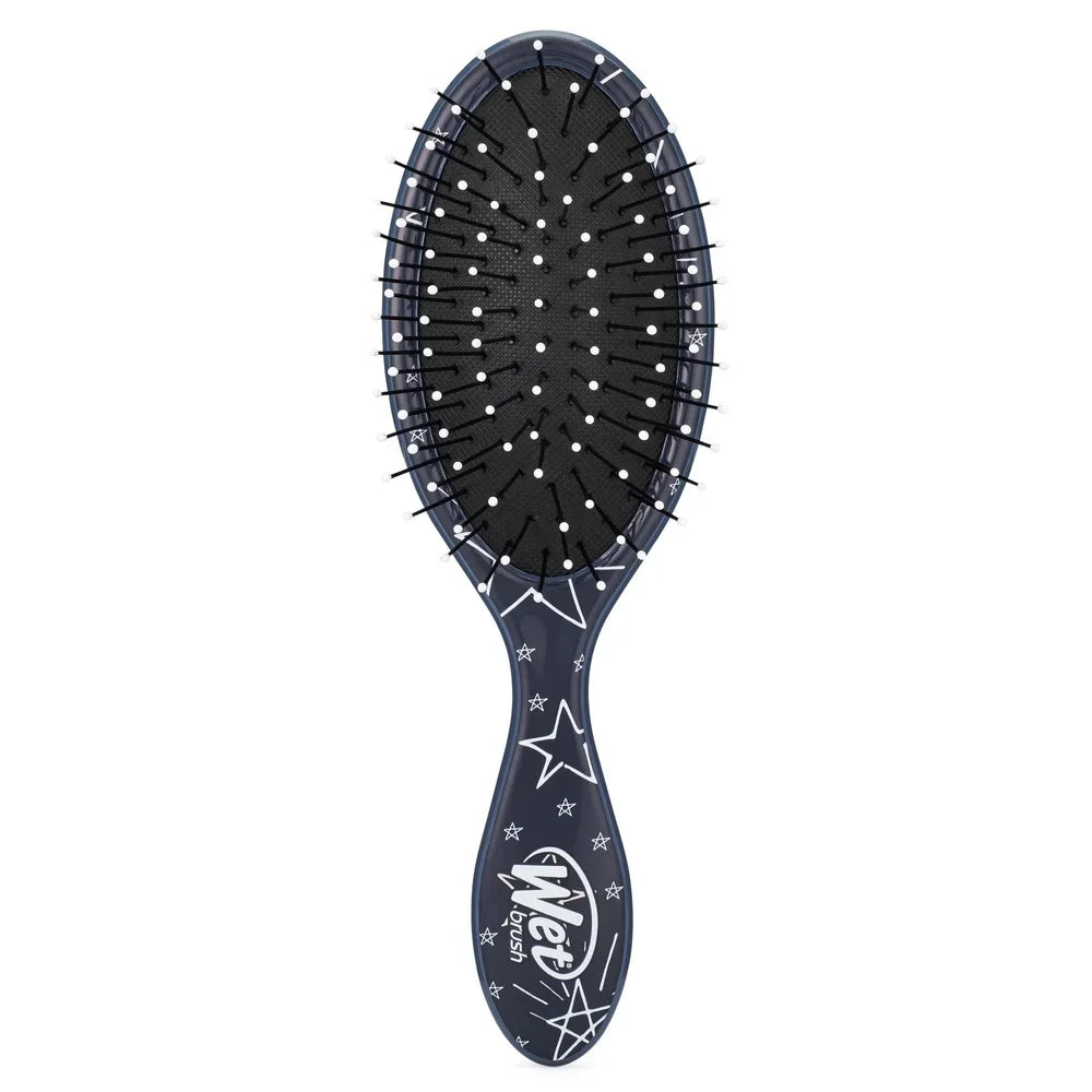 Childrens Hair Detangler Brush Ergonomic Design Soft IntelliFlex Bristles Easy Knot Removal Pain Free Safe All Hair Types