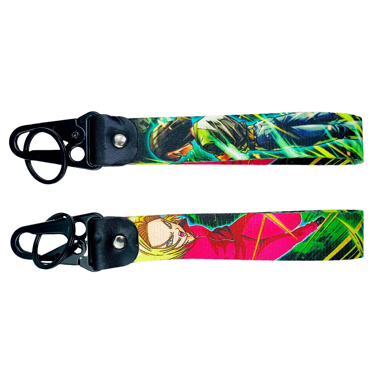 Anime Cool Figures Eagle Beak Keychain Short Lanyards Used in Phone Rope Badge Holder USB Pendant Portable Key Lanyard