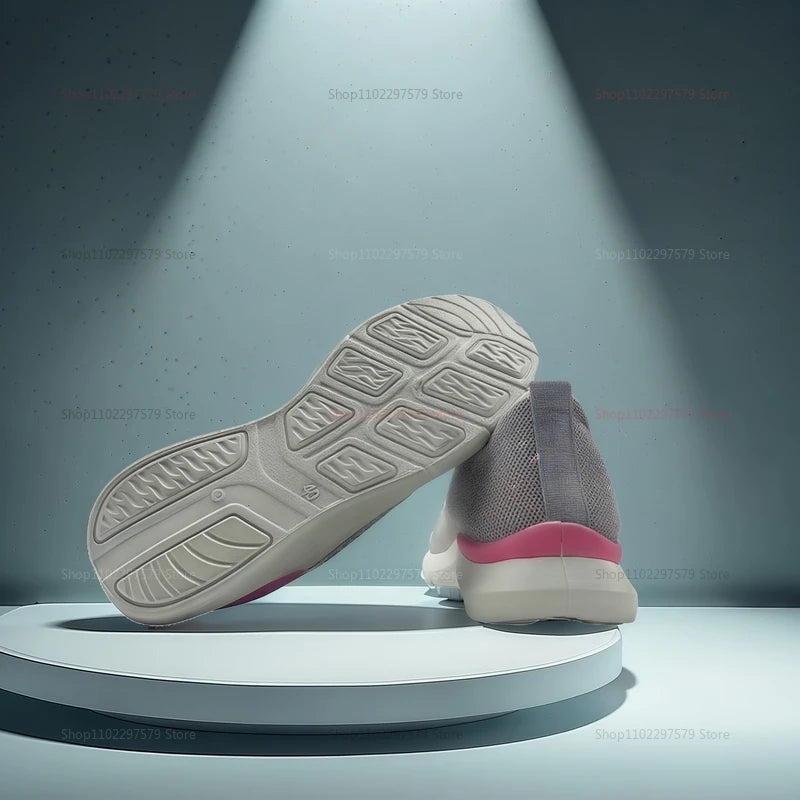 Women’s Spring Autumn Lightweight Sports Running Shoes for Women Soft Multifunctional Breathable Casual Athletic Sneakers