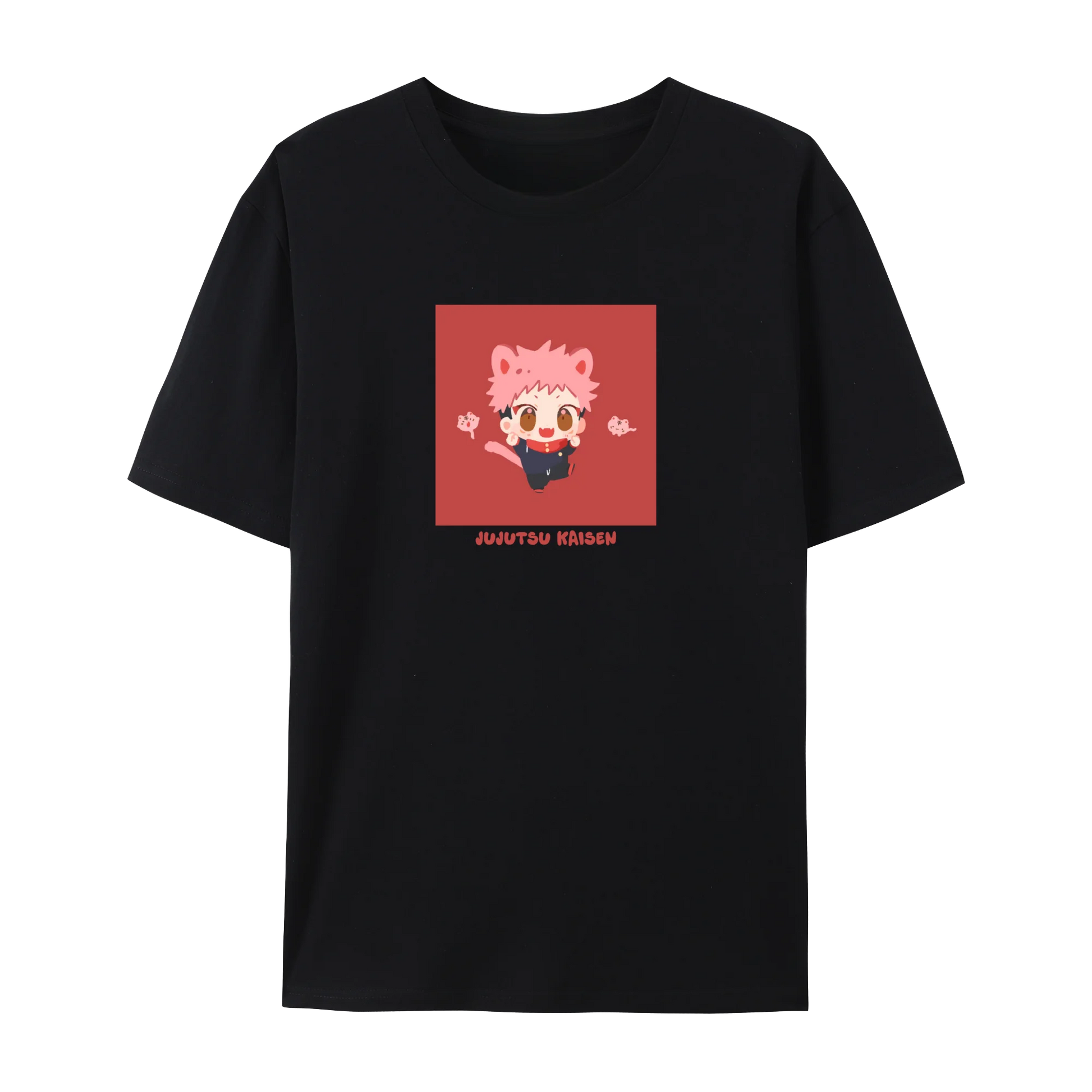 Jujutsu Anime Kaisen JJK's Characters Graphic Cotton T-Shirt,Japanese Anime Unisex Short Sleeve Crewneck Shirt