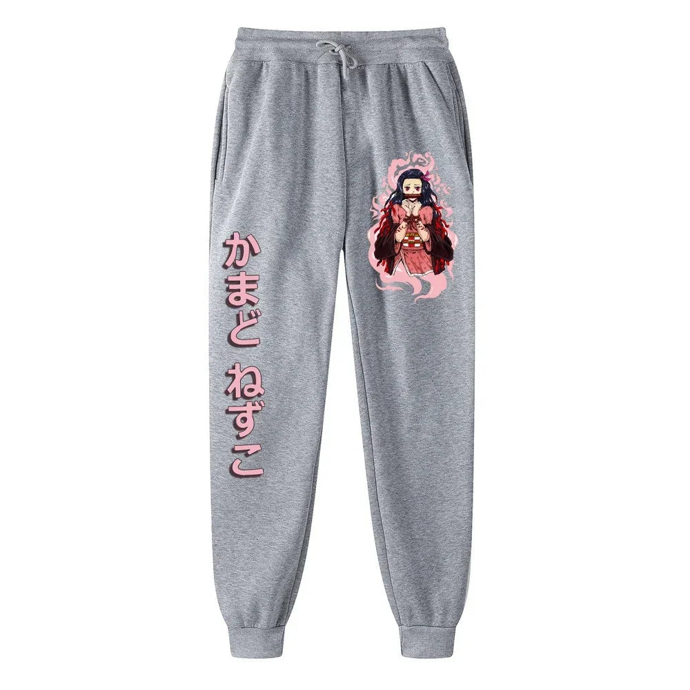 2025 Japanese Anime Demon Slayer Women Pants Running Pants Joggers for Men Sweatpant Sport Jogging Fitness Gym Fleece Trousers