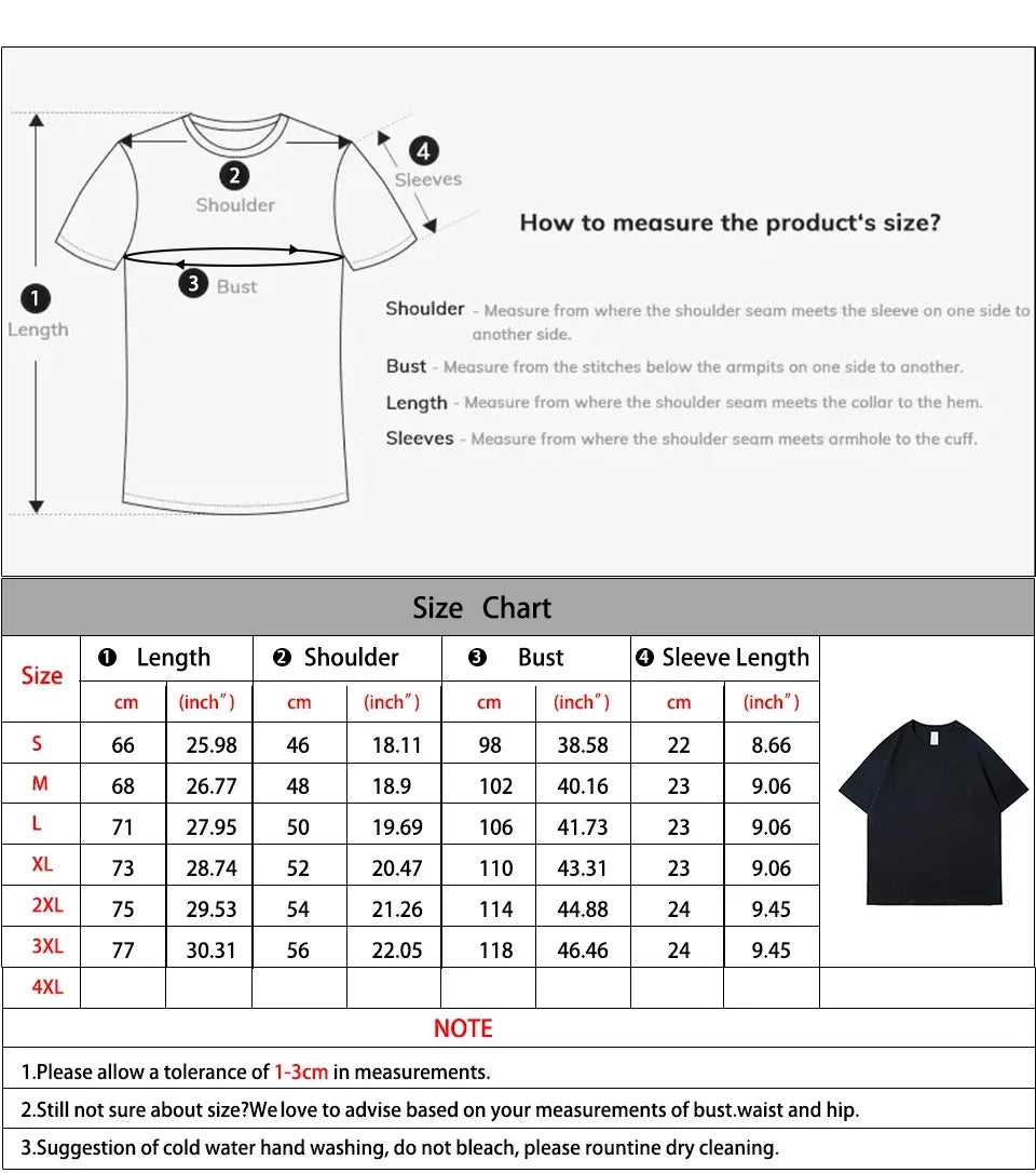 300g Heavy Men Washed Vintage Oversized T-Shirt Street Hip Hop Punk Tee women Harajuku Casual Cotton Short Sleeve Acid Wash Top