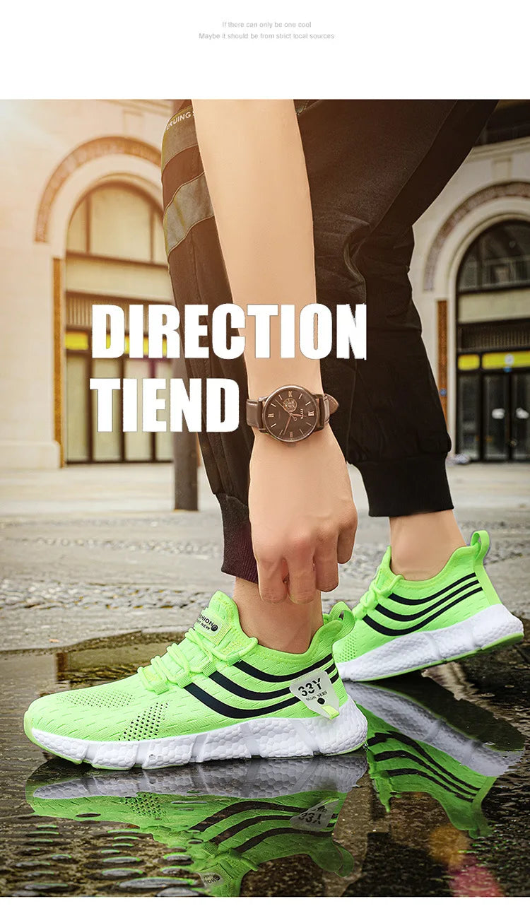 2024 Hot Sale Sport shoes Men Running shoes Outdoor Summer Sneakers Male Walking Shoes breathable men shoes plus large size