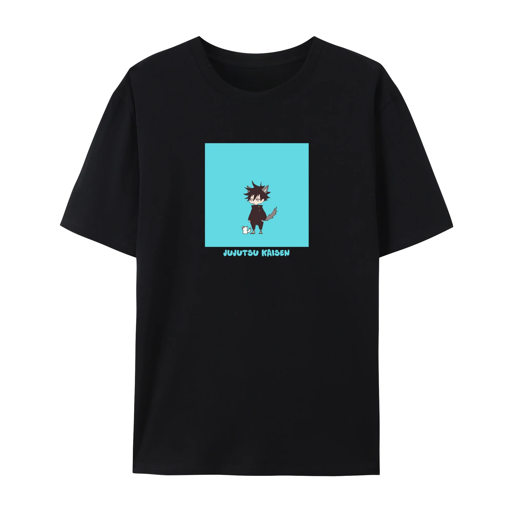 Jujutsu Anime Kaisen JJK's Characters Graphic Cotton T-Shirt,Japanese Anime Unisex Short Sleeve Crewneck Shirt