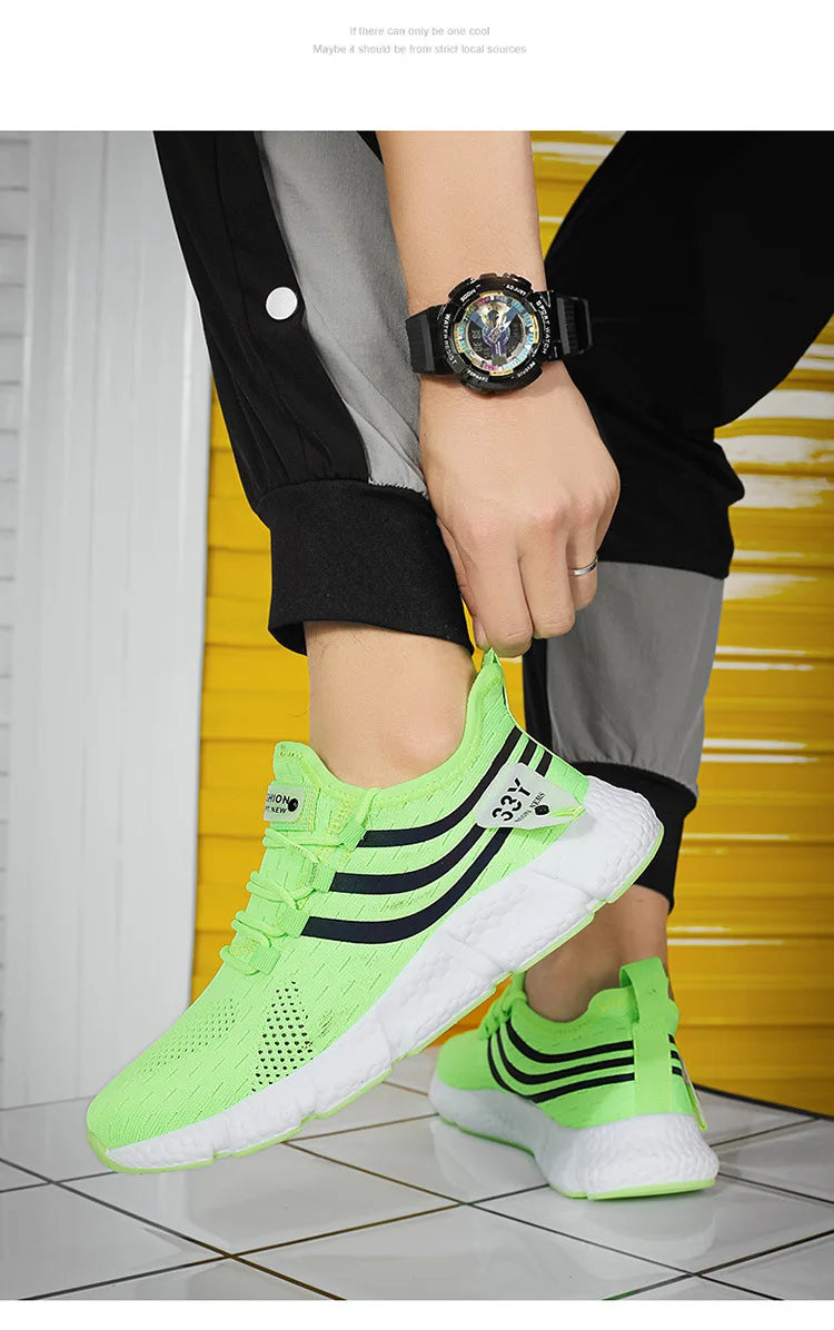 2024 Hot Sale Sport shoes Men Running shoes Outdoor Summer Sneakers Male Walking Shoes breathable men shoes plus large size