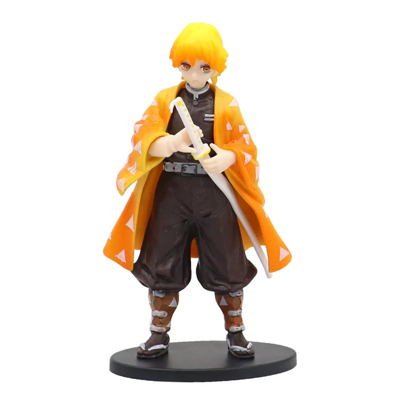 Demon Slayer doll Kamado Tanjirou Nezuko Action Figures Model Toys Zenitsu Figurine Inosuke Kimetsu No Yaiba Figura kids gift