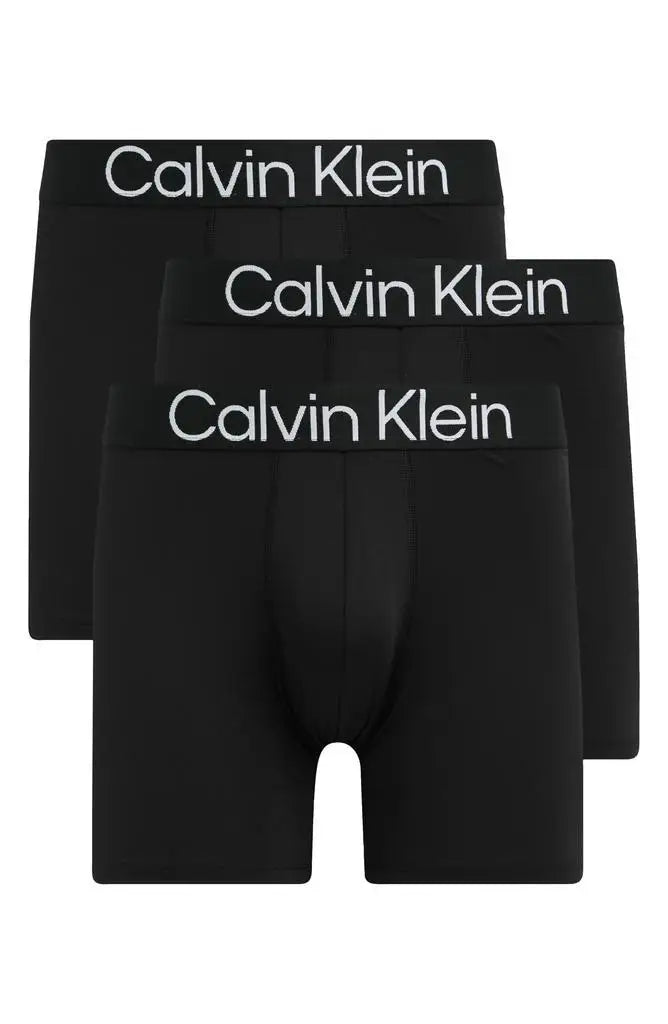 Calvin Klein | Bold Logo 3-Pack Boxer Briefs