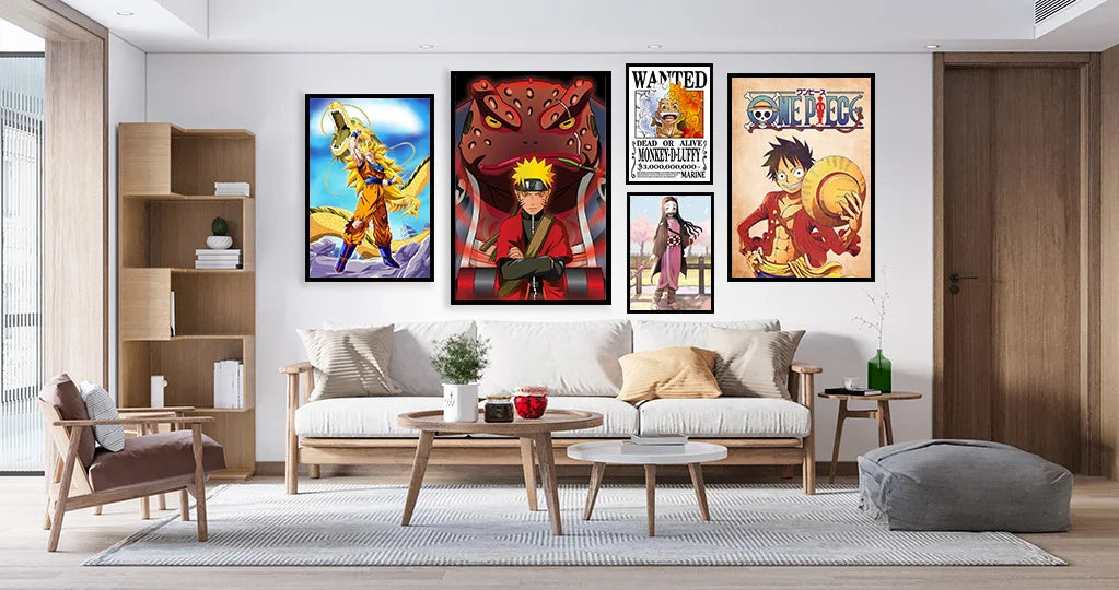 Japanese Anime Naruto Uchiha Itachi HD Poster Decorative Painting Canvas Painting Home Living Room Wall Decoration Holiday Gift