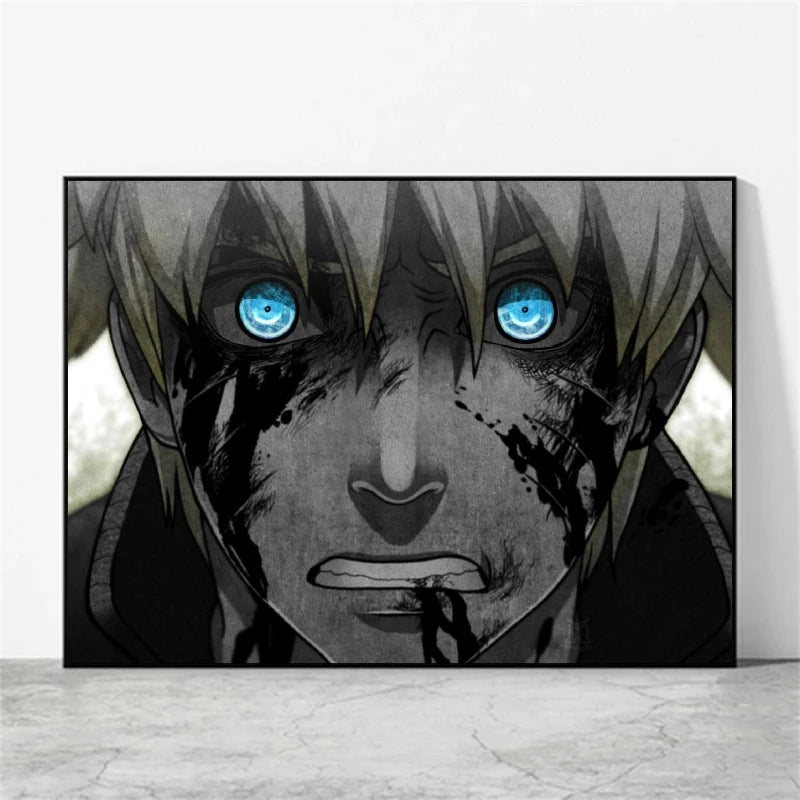 Japanese Anime Naruto Uchiha Itachi HD Poster Decorative Painting Canvas Painting Home Living Room Wall Decoration Holiday Gift