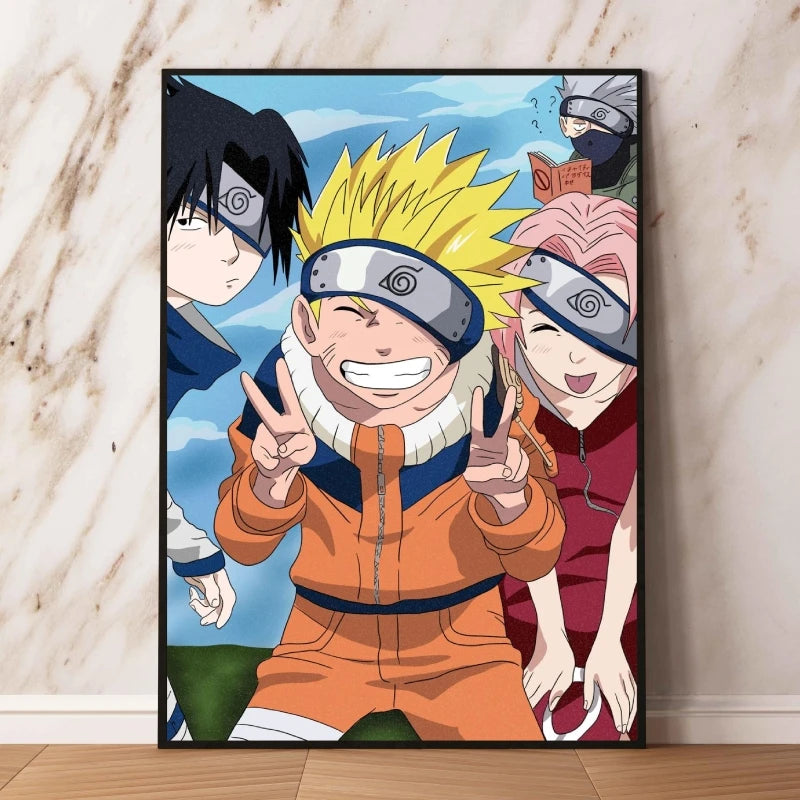 Japanese Anime Naruto Uchiha Itachi HD Poster Decorative Painting Canvas Painting Home Living Room Wall Decoration Holiday Gift