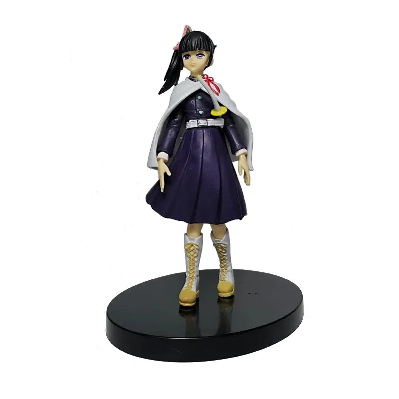 Anime Figure Demon Slayer Figures Kimetsu No Yaiba Doll Tanjiro Nezuko Zenitsu Figurine Inosuke Warrior Action Figure Model Toys