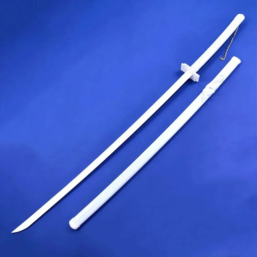 140cm Real Bleach Katana Anime Kurosaki Ichigo Cosplay Prop Large Ninja Knife Real Full Size Japanese Katana Samurai Sword Toy